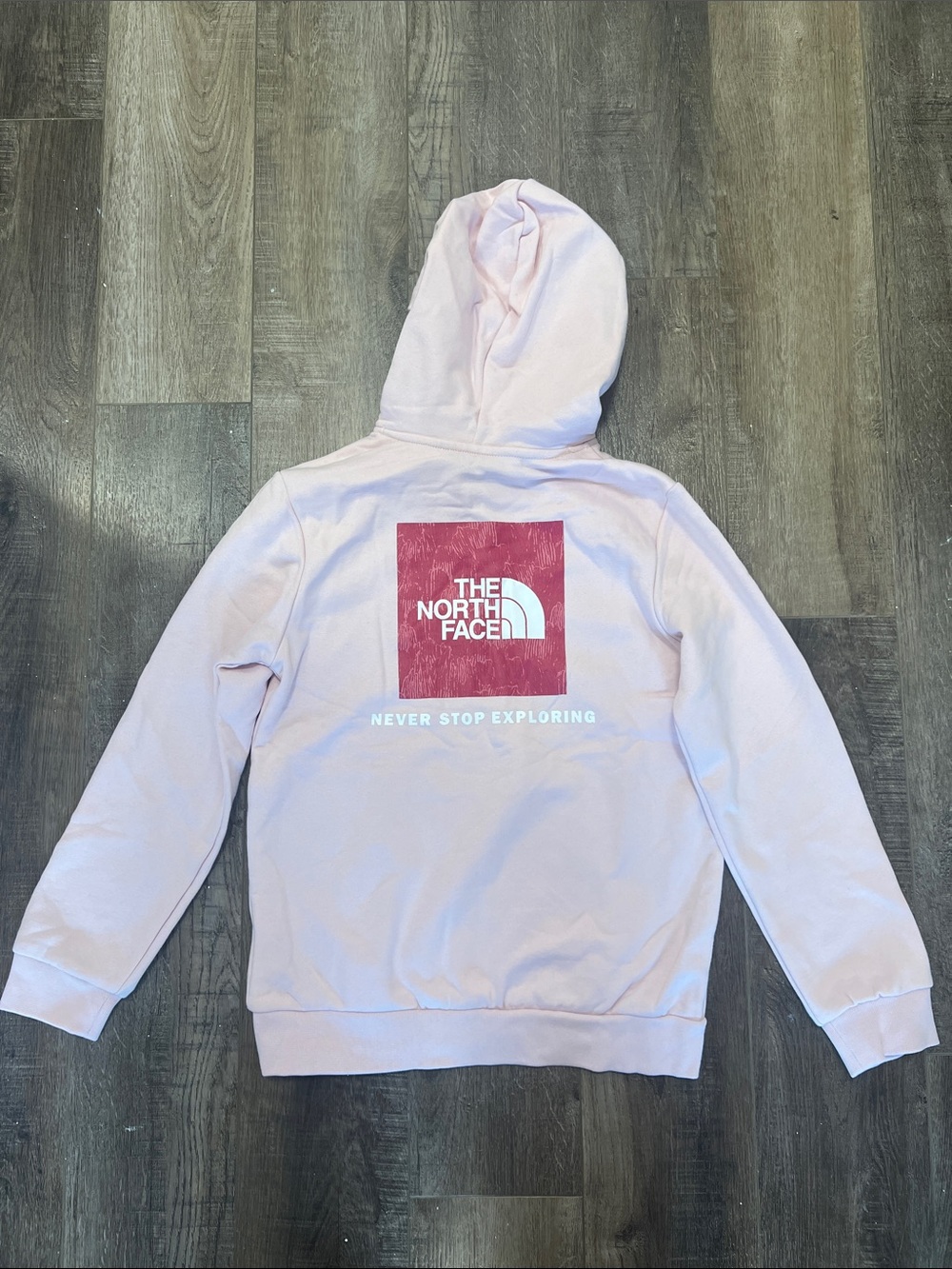 The North Face Evolution Box NSE Hoodie Pink Sz L